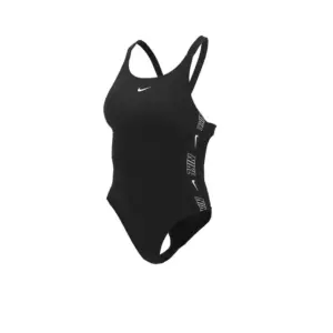 ชุดว่ายน้ำผู้หญิง NIKE Fusion Logo Tape Fastback One Piece