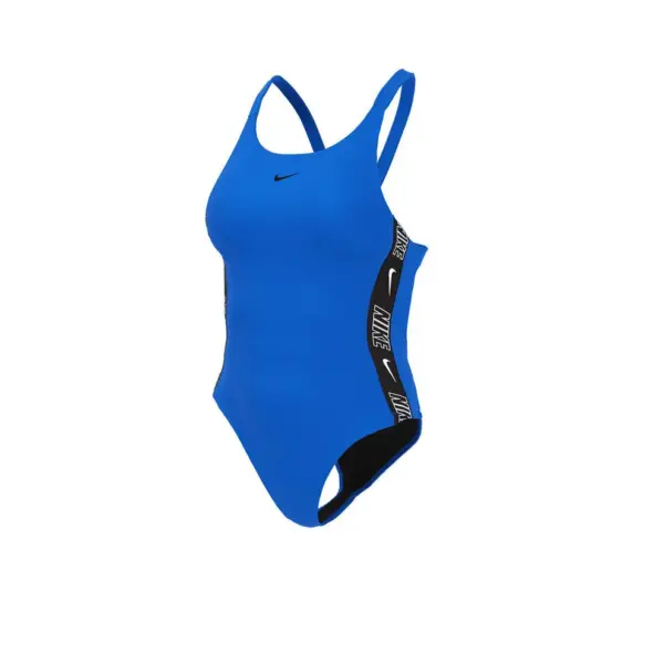 ชุดว่ายน้ำผู้หญิง NIKE Fusion Logo Tape Fastback One Piece