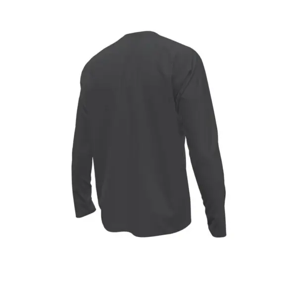 เสื้อว่ายน้ำผู้ชายสีเทา NIKE Essential Long Sleeve Hydroguard - Image 2
