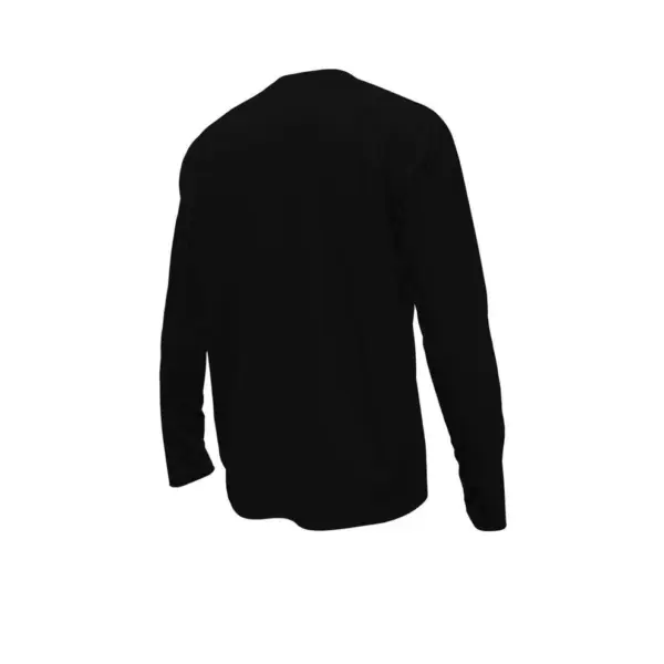 เสื้อว่ายน้ำผู้ชายสีดำ NIKE Essential Long Sleeve Hydroguard - Image 2