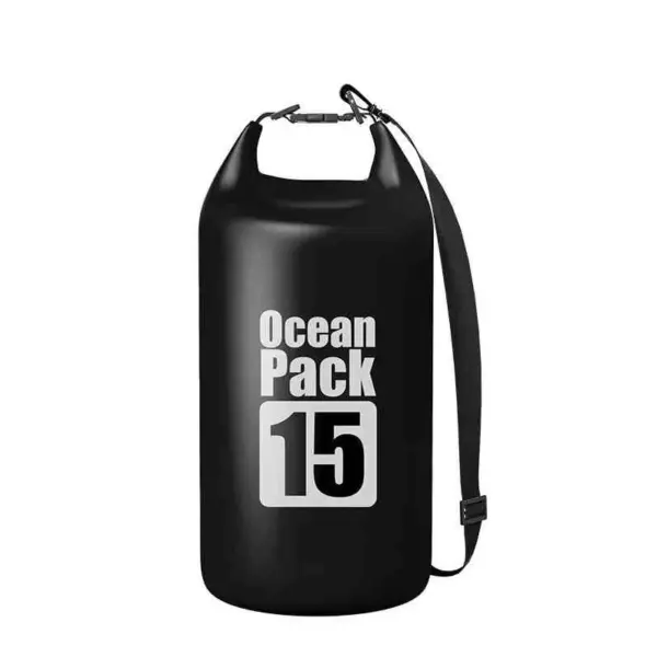 Ocean Pack กระเป๋ากันน้ำสีดำ 15L
